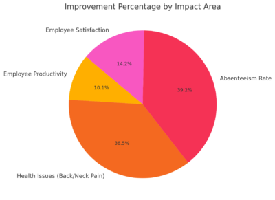 Improvement Percentage By Impact Area