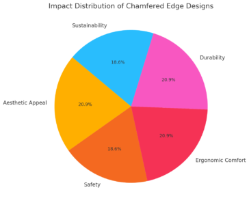 Impact Distribution Of Chamfered Edge Designs 