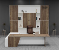 Elegant Executive Desk - Image 9