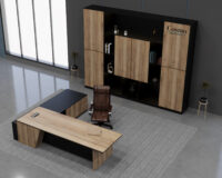 Elegant Executive Desk - Image 8