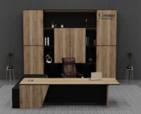 Elegant Executive Desk - Image 7