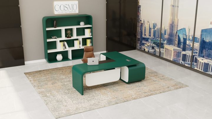 Modern design executive desk-Dubai | #1 office furniture supplier in UAE