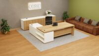 Amber Executive Office Desk - Image 12