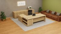 Amber Executive Office Desk - Image 8