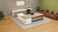 Amber Executive Office Desk - Image 6