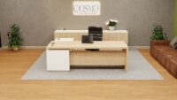 Amber Executive Office Desk - Image 3