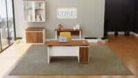 Simple Straight Desk - Image 12