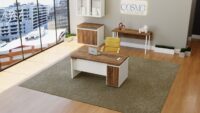 Simple Straight Desk - Image 8