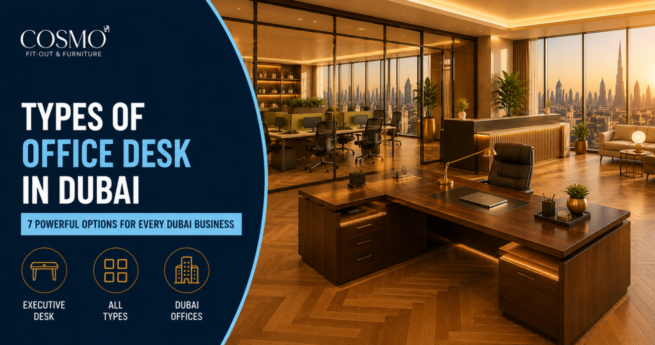 Types of Office Desk in Dubai
