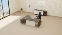 A-1 Executive Office Desk - Image 8