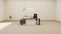 A-1 Executive Office Desk - Image 7