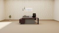 A-1 Executive Office Desk - Image 5