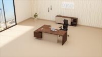 A-1 Executive Office Desk - Image 4