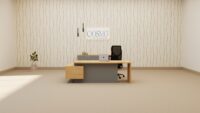 A-1 Executive Office Desk - Image 11