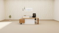 A-1 Executive Office Desk - Image 9