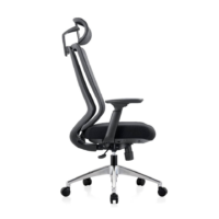 CH 150 black High back executive chair - Image 2