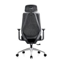 CH 150 black High back executive chair - Image 3