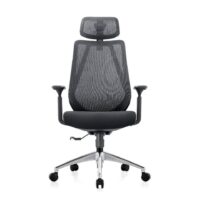 CH 150 black High back executive chair - Image 4