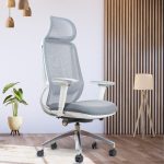 Ayv Snow Onyx High back executive chair