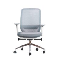 Ayv Snow Onyx  back Operator Chair - Image 2