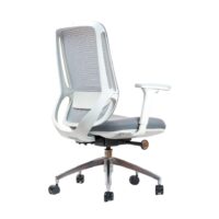 Ayv Snow Onyx  back Operator Chair - Image 3