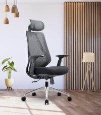 CH 150 black High back executive chair
