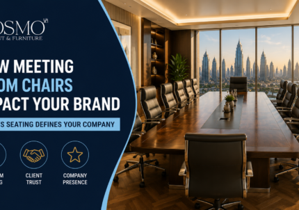 How Meeting Room Chairs Impact Company Presence Dubai
