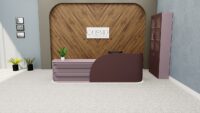 Harper Reception Desk - Image 9