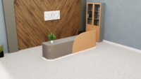 Harper Reception Desk - Image 6