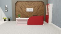 Harper Reception Desk - Image 5