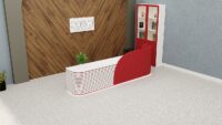Harper Reception Desk - Image 4