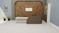 Harper Reception Desk - Image 3