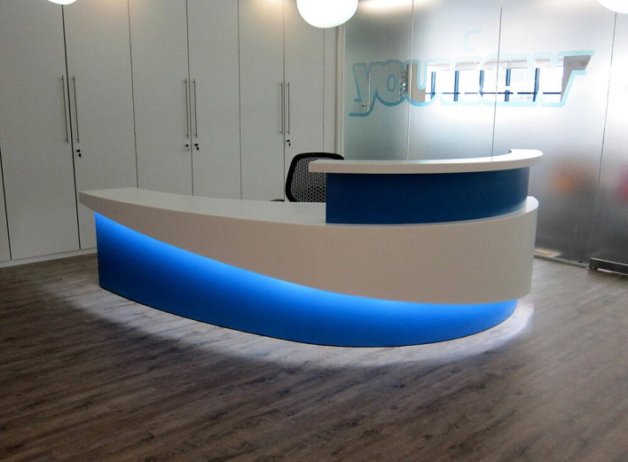 Design Innovations Modern Reception Desks for 2024