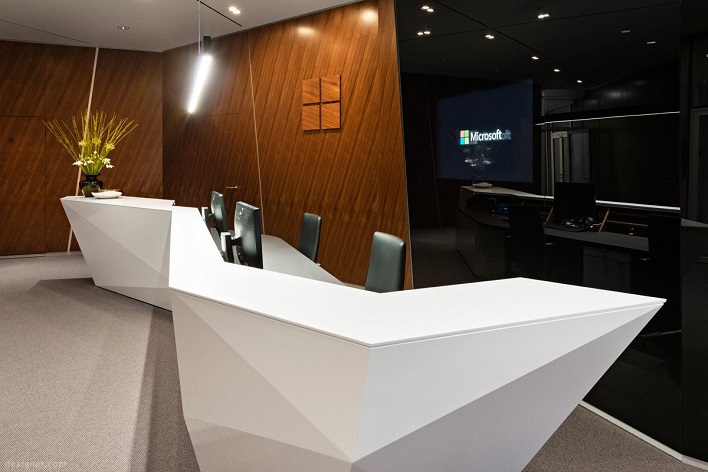 Design Innovations Modern Reception Desks for 2024