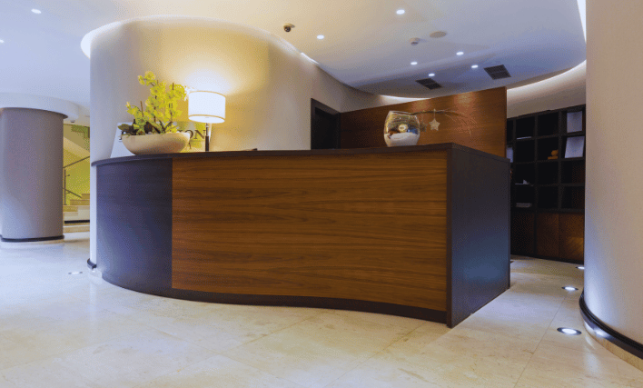 Design Innovations Modern Reception Desks for 2024