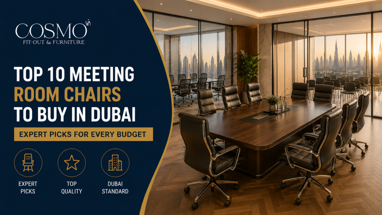 Top 10 Meeting Room Chairs To Buy In Dubai | Expert Picks