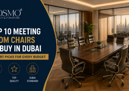 Top 10 Meeting Room Chairs To Buy In Dubai | Expert Picks