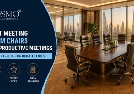 Best Meeting Room Chairs For Productive Meetings Dubai