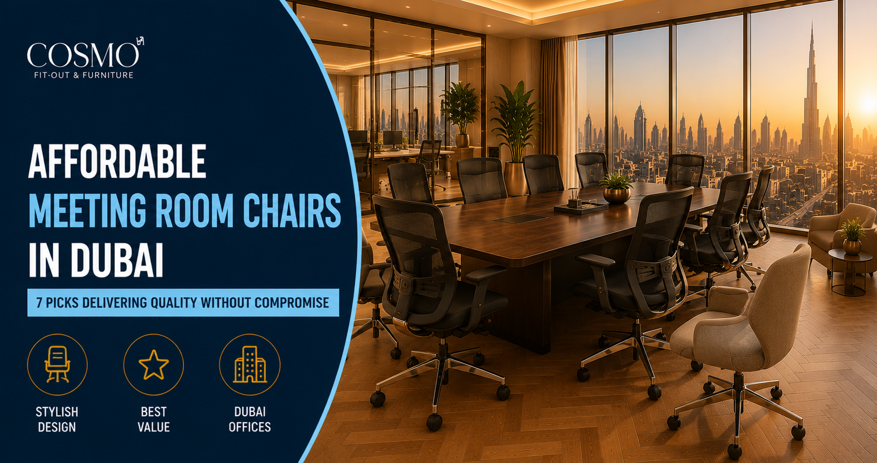 Affordable And Stylish Meeting Room Chairs In Dubai | 7 Picks