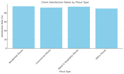 Client Satisfaction Rates By Fitout Type 