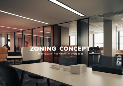 Zoning Workspaces with Innovative Furniture