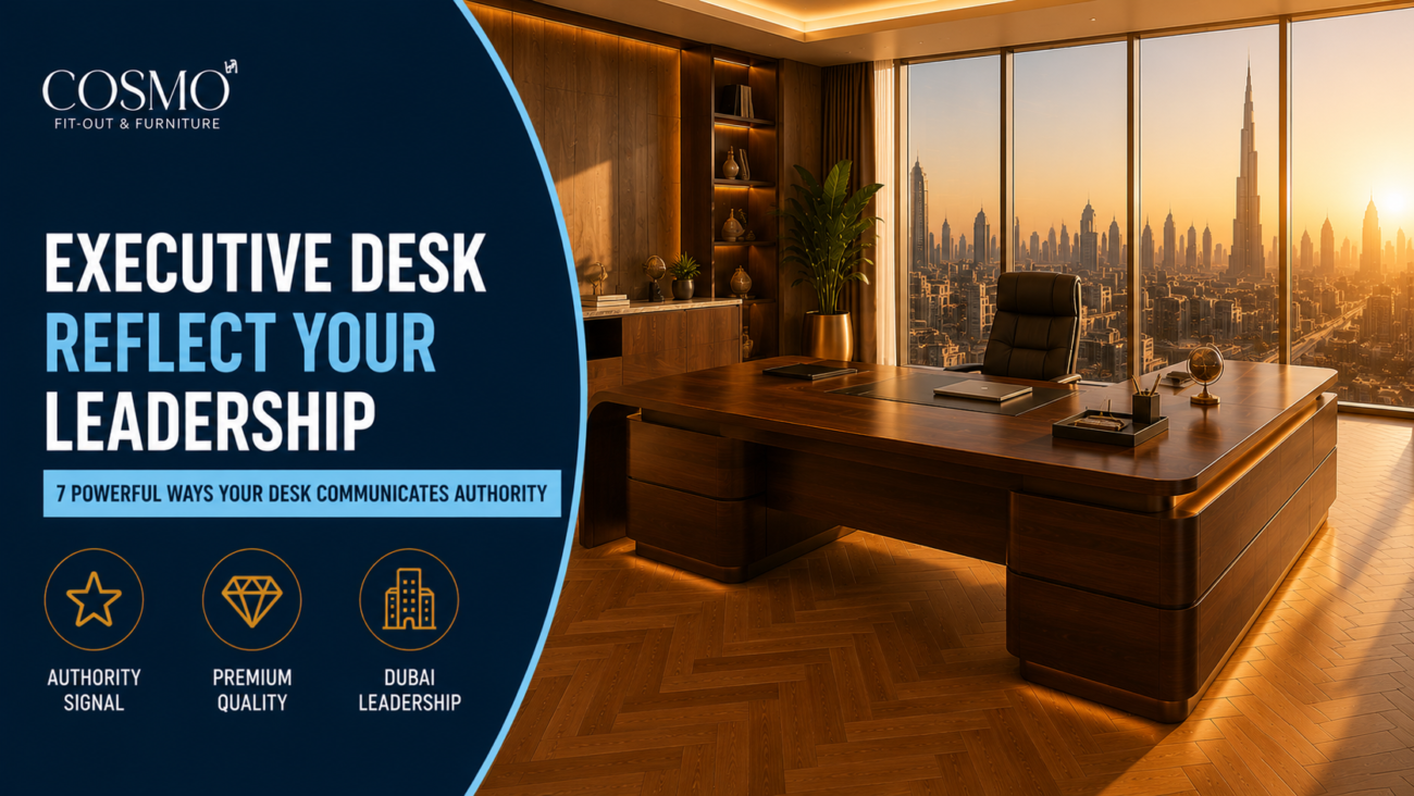 executive desk reflect your leadership