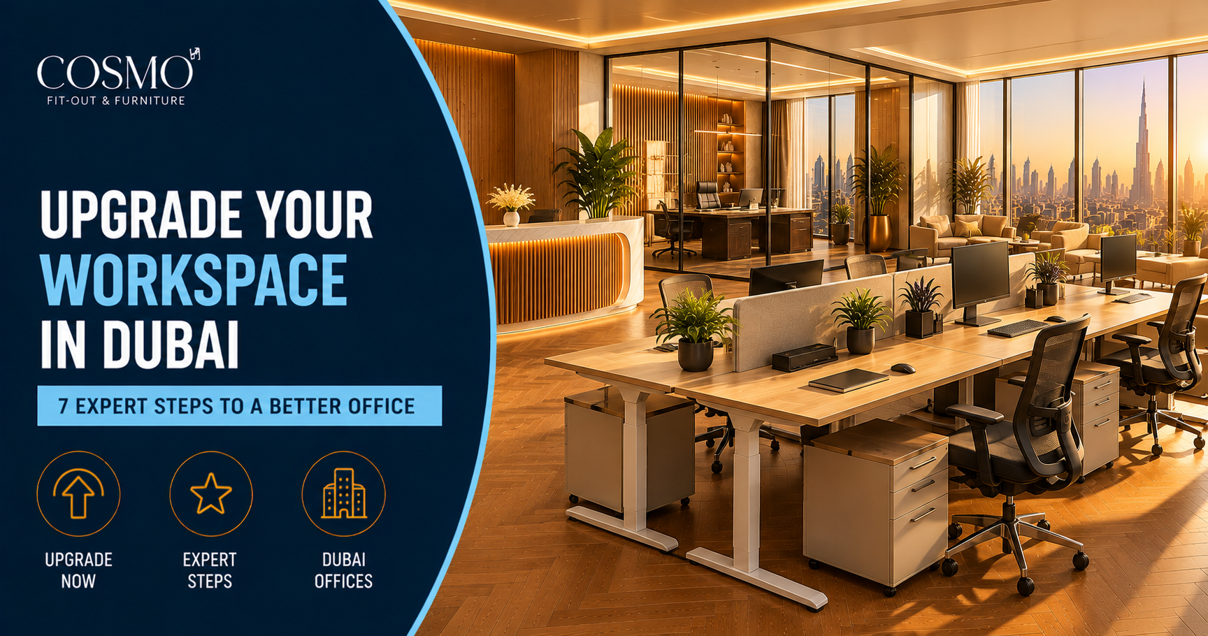 Upgrade Your Workspace Dubai | 7 Expert Steps