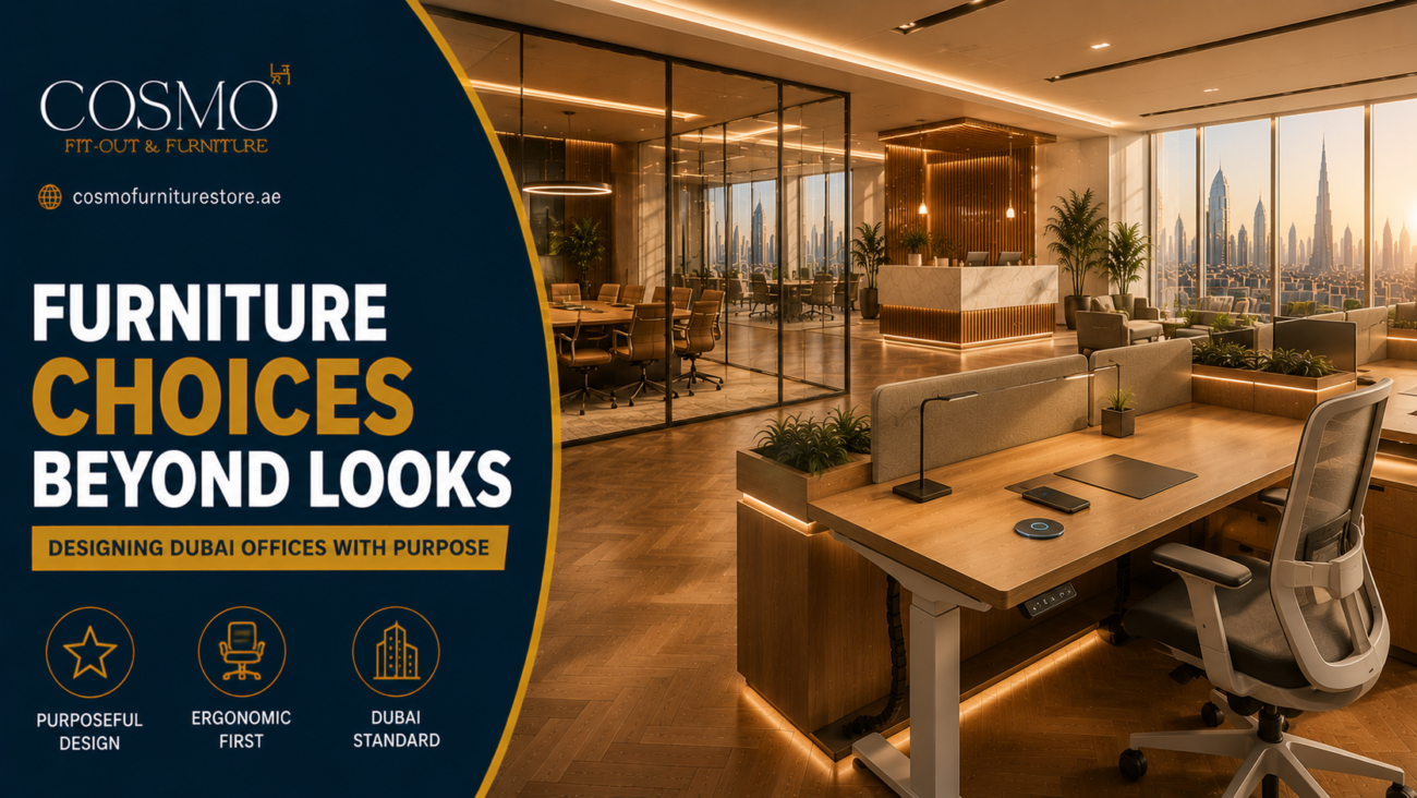Furniture Choices For Dubai Offices