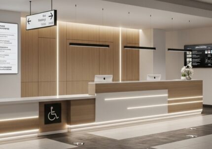 Reception Desk Design Ideas Dubai (2025 Guide) | Smart, Stylish &Amp; Accessible