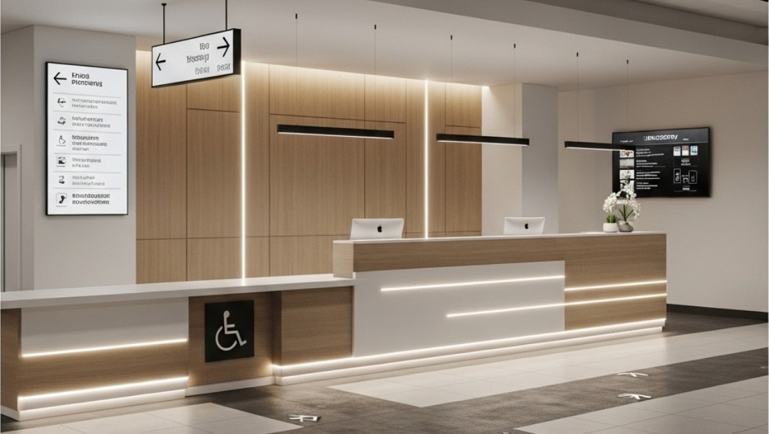 Reception Desk Design Ideas Dubai (2025 Guide) | Smart, Stylish &Amp; Accessible