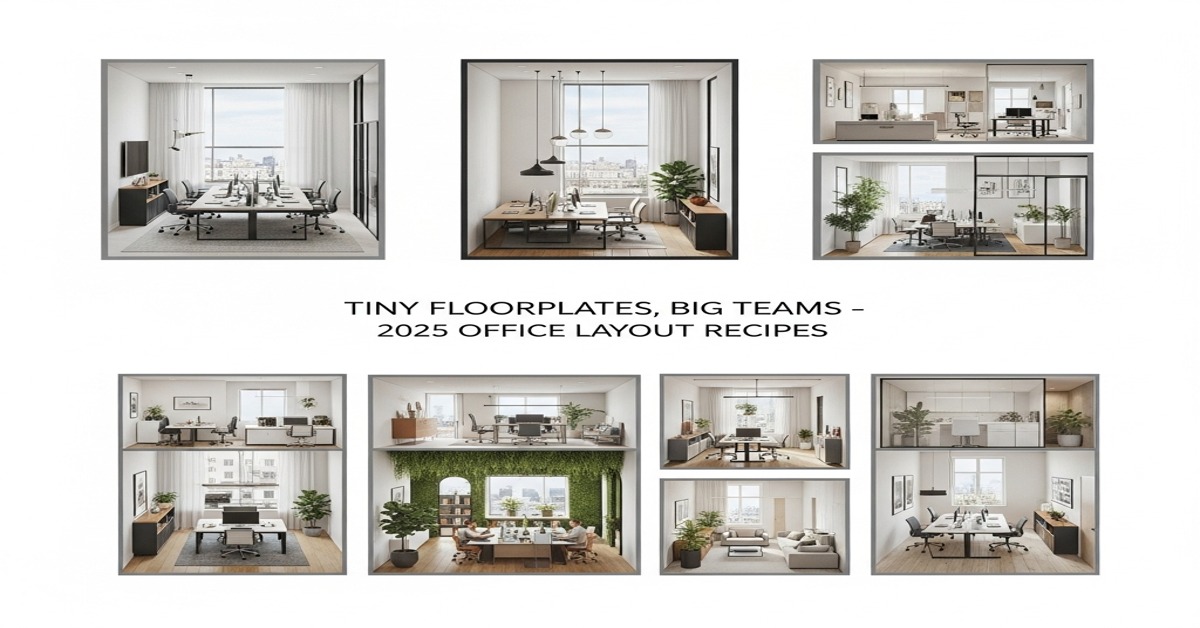 Small Office Layout Ideas Dubai (2025 Guide) | 8 Space-Saving Designs
