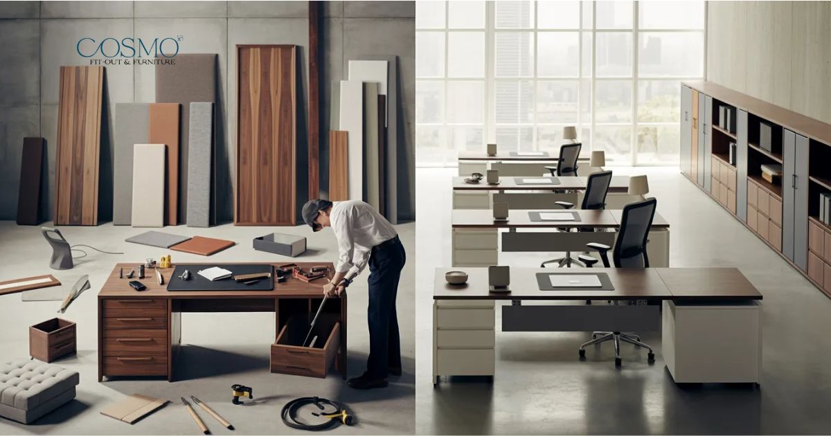 Custom Office Furniture Dubai 2026 | Custom Vs Ready-Made
