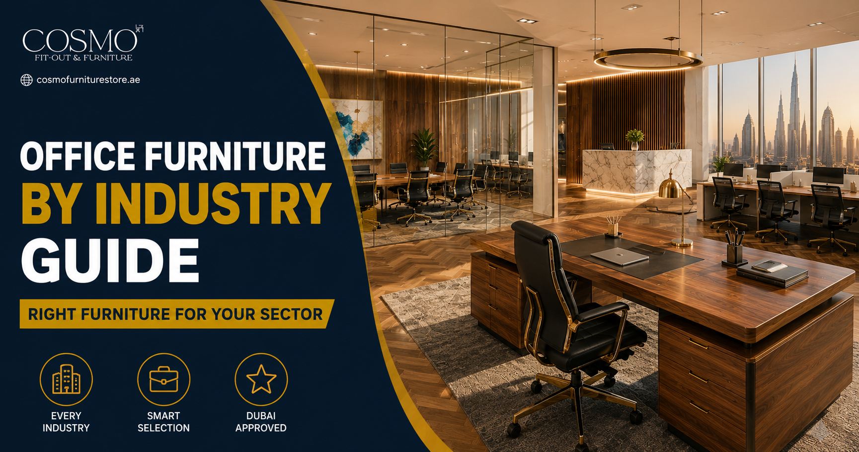 Industry Furniture Selection Guide: Choosing The Right Office Furniture For Your Sector In Dubai