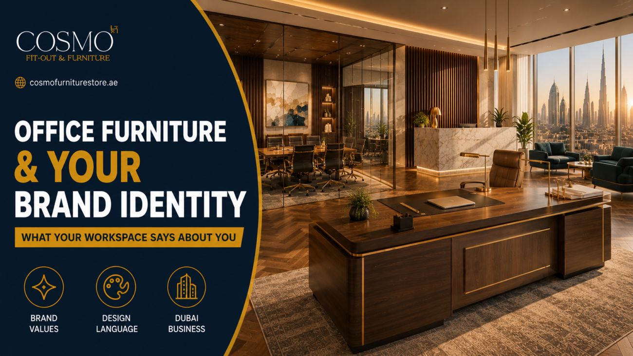 Furniture Brand Identity: What Your Office Furniture Says About Your Business in Dubai